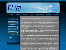 Tablet Screenshot of eliosltd.com